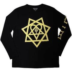 Marškinėliai HIM Heartagram Honeycomb (Sleeve Print)