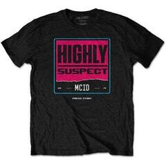 T-Shirt Highly Suspect Press Start Black 2XL T-Shirt