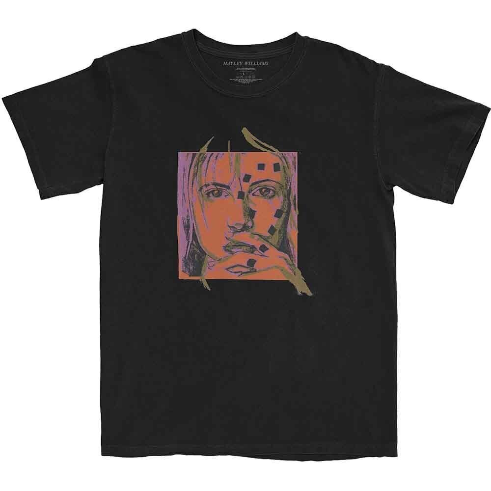 T-Shirt Hayley Williams Petals Sketch (Back Print) Black S T-Shirt