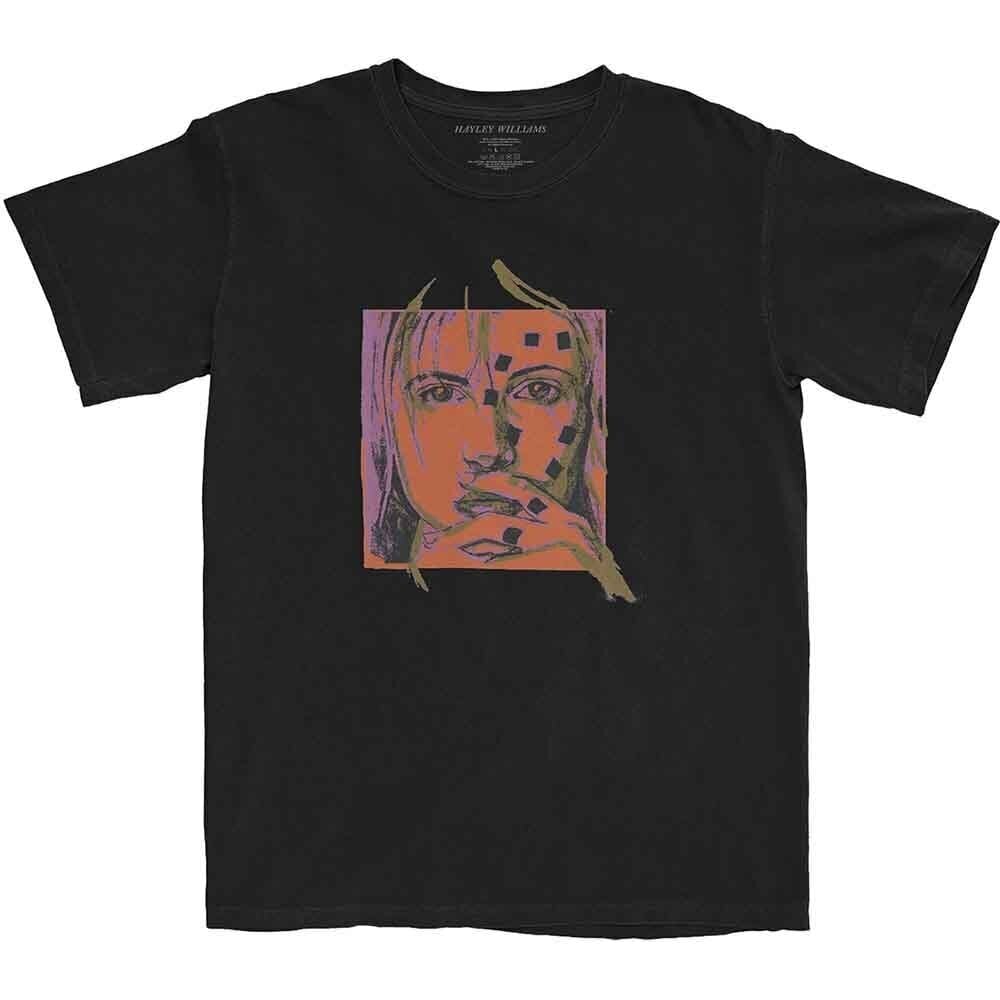 T-särk Hayley Williams Petals Sketch (Back Print) Black XL T-särk