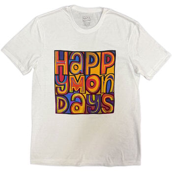 T-Shirt Happy Mondays Greatest Hits White L T-Shirt - 1
