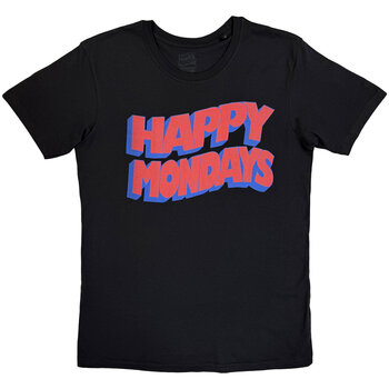 Риза Happy Mondays Wavy Logo Black XL Риза - 1