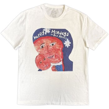 T-shirt Happy Mondays Yes Please White M T-shirt - 1
