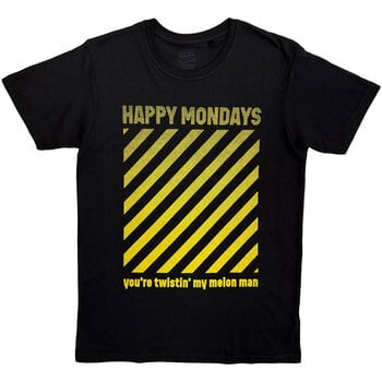 T-shirt Happy Mondays You're Twistin' My Melon Man Black XL T-shirt - 1