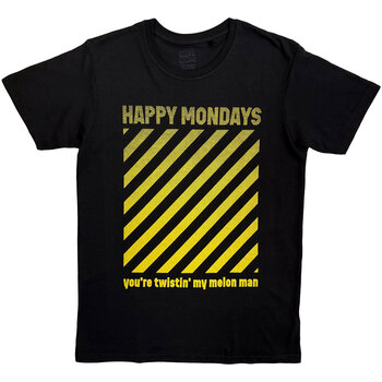 Shirt Happy Mondays You're Twistin' My Melon Man Black 2XL Shirt - 1