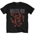 Halestorm Bouquet Black L Majica
