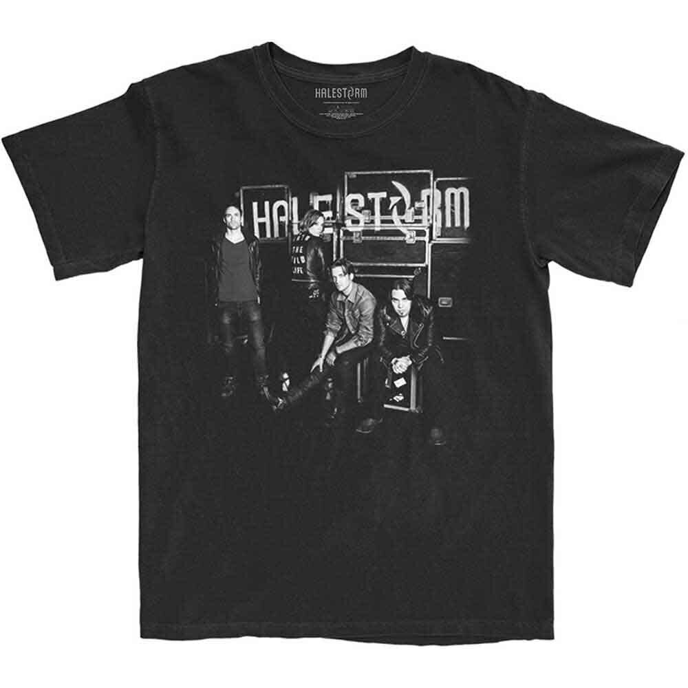 Camiseta de manga corta Halestorm The Wild Cover (Back Print) Black M Camiseta de manga corta