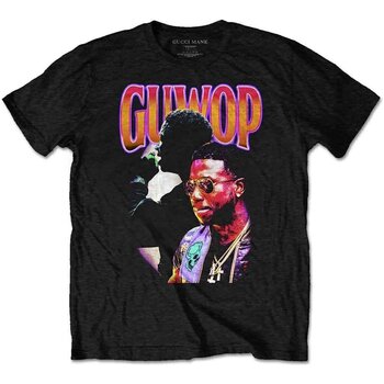Camiseta de manga corta Gucci Mane Gucci Collage (GUWOP) Black L Camiseta de manga corta - 1