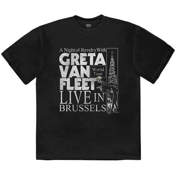 T-Shirt Greta Van Fleet Night of Revelry Black 2XL T-Shirt - 1