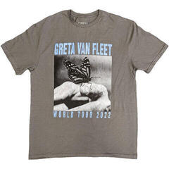 T-Shirt Greta Van Fleet World Tour Butterfly