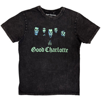 Camiseta de manga corta Good Charlotte Generation Rx Skulls (Stone Wash) Black 2XL Camiseta de manga corta - 1