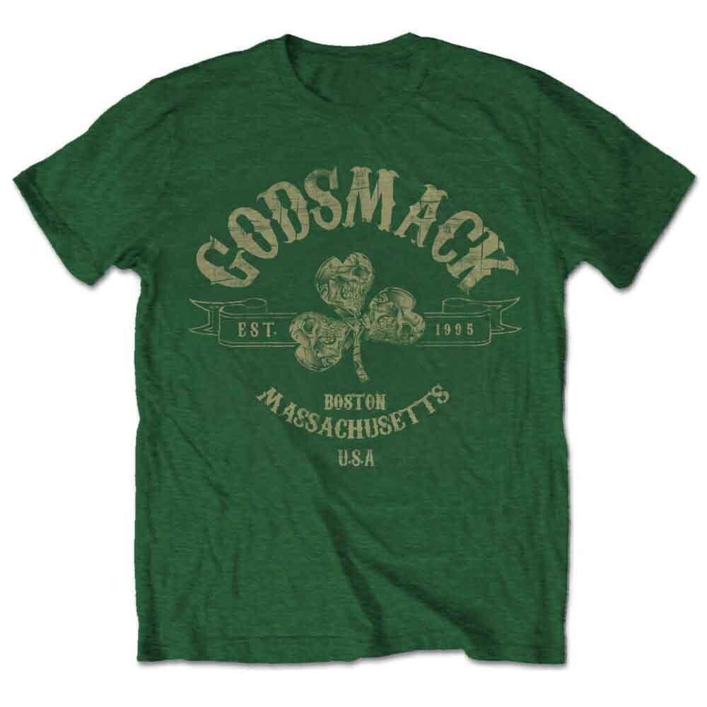 T-shirt Godsmack Celtic Forest Green L T-shirt