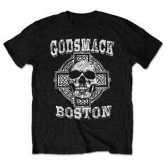 T-Shirt Godsmack Boston Skull (Retail Pack) Black L T-Shirt