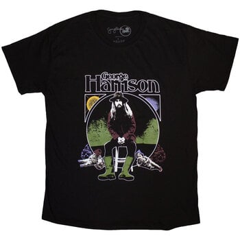 T-Shirt George Harrison Sun & Moon Black S T-Shirt - 1