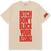 T-Shirt French Montana Don't Block Your Blessings (Back Print) Natural XL T-Shirt