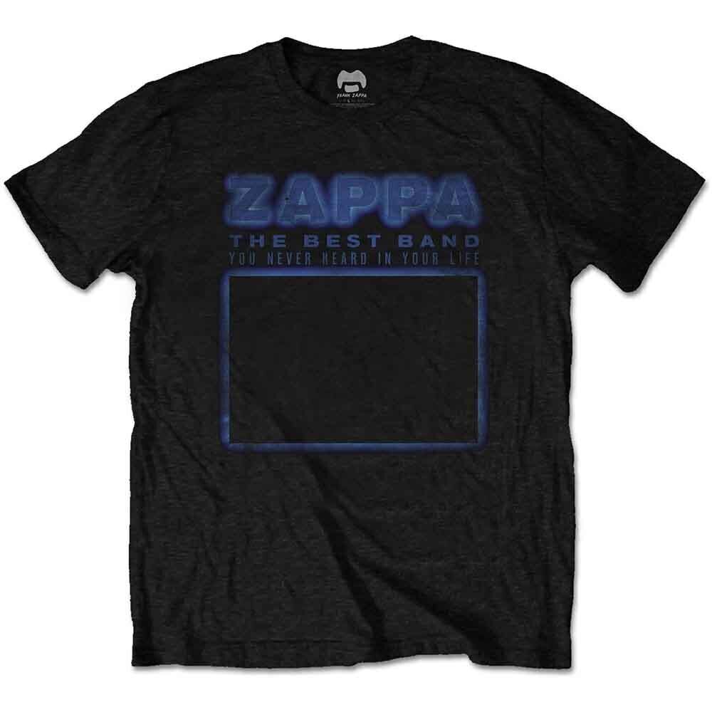 T-skjorte Frank Zappa Never Heard Black L T-skjorte