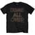 T-shirt Frank Zappa Dumb All Over Black XL T-shirt