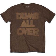 T-Shirt Frank Zappa Dumb All Over Brown L T-Shirt