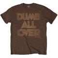 Frank Zappa Dumb All Over Brown L T-Shirt