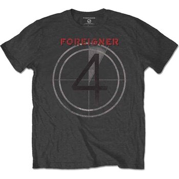 T-shirt Foreigner 4 Charcoal Grey L T-shirt - 1