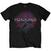 T-shirt Foreigner Neon Guitar Black XL T-shirt
