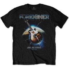 T-shirt Foreigner Juke Box Heroes Black 2XL T-shirt