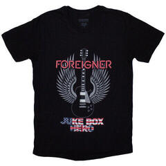 T-shirt Foreigner Juke Box Hero Black XL T-shirt