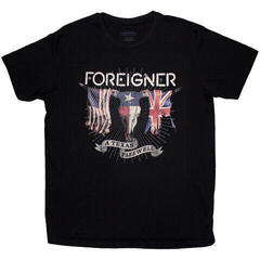 T-Shirt Foreigner Texas Farewell Black M T-Shirt