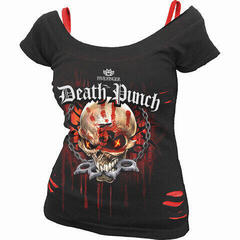 T-Shirt Five Finger Death Punch Assassin Ripped Top