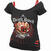 Риза Five Finger Death Punch Assassin Ripped Top Black & Red XL Дамски Риза