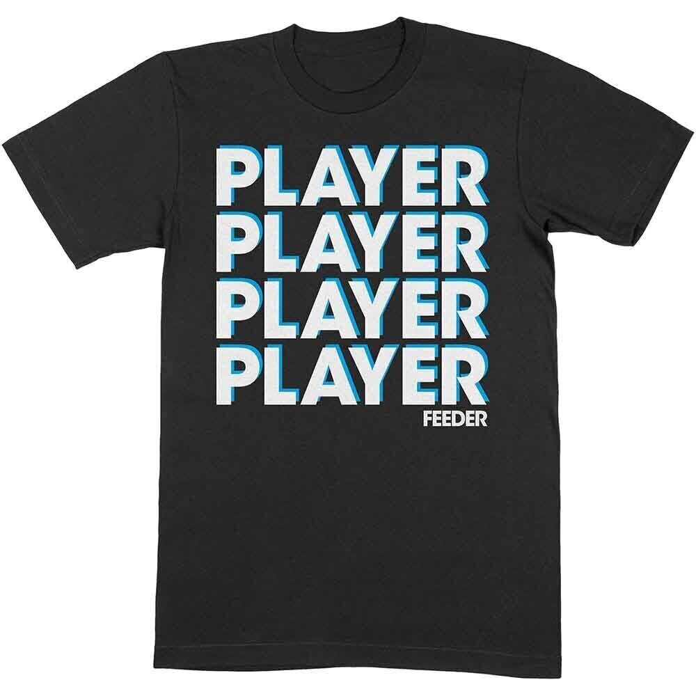 T-shirt Feeder Player Black XL T-shirt