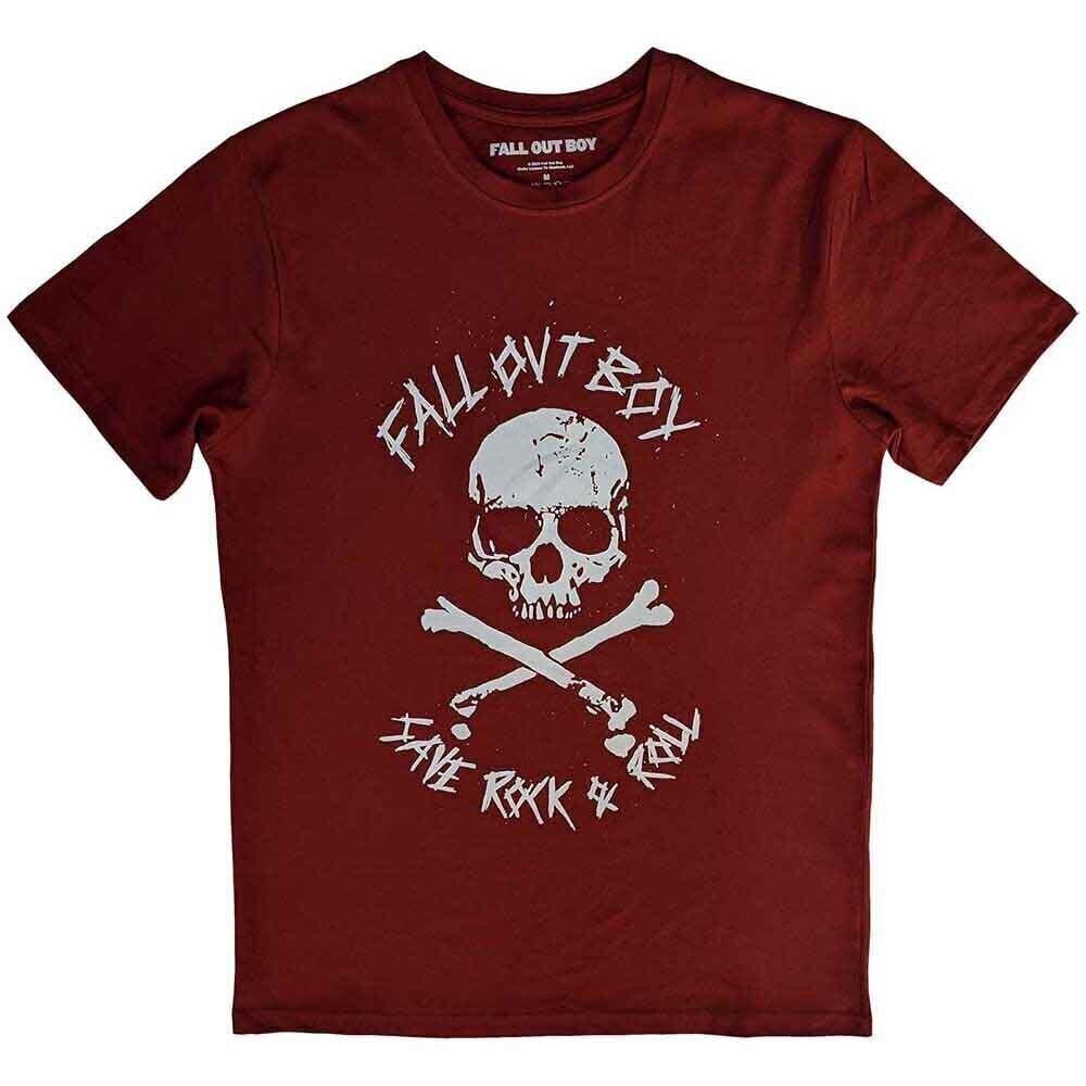 T-shirt Fall Out Boy Save R&R Red XL T-shirt