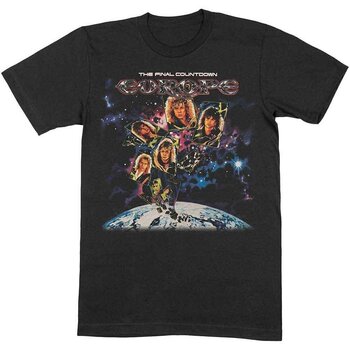 T-Shirt Europe Final Countdown Black M T-Shirt - 1