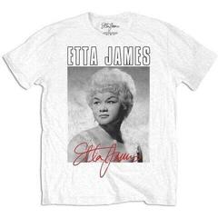 T-Shirt Etta James Portrait White 2XL T-Shirt