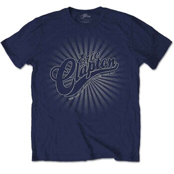 Ing Eric Clapton Logo Rays Navy Blue S Ing - 1