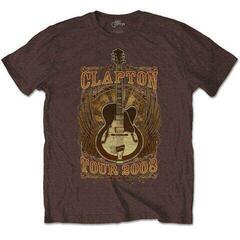 T-Shirt Eric Clapton Tour 2008 Brown XL T-Shirt
