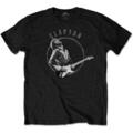 Eric Clapton Vintage Photo Black XL T-Shirt