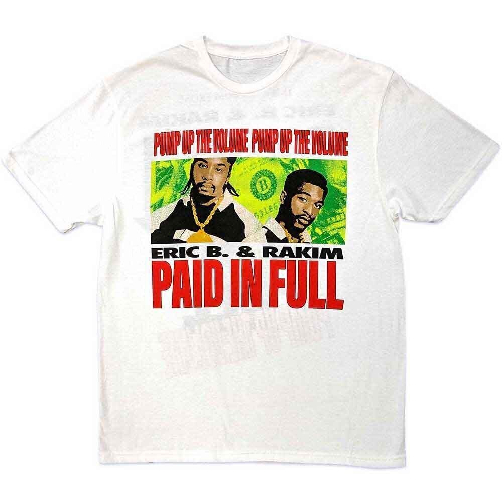 Shirt Eric B & Rakim Paid In Full Black 2XL Shirt