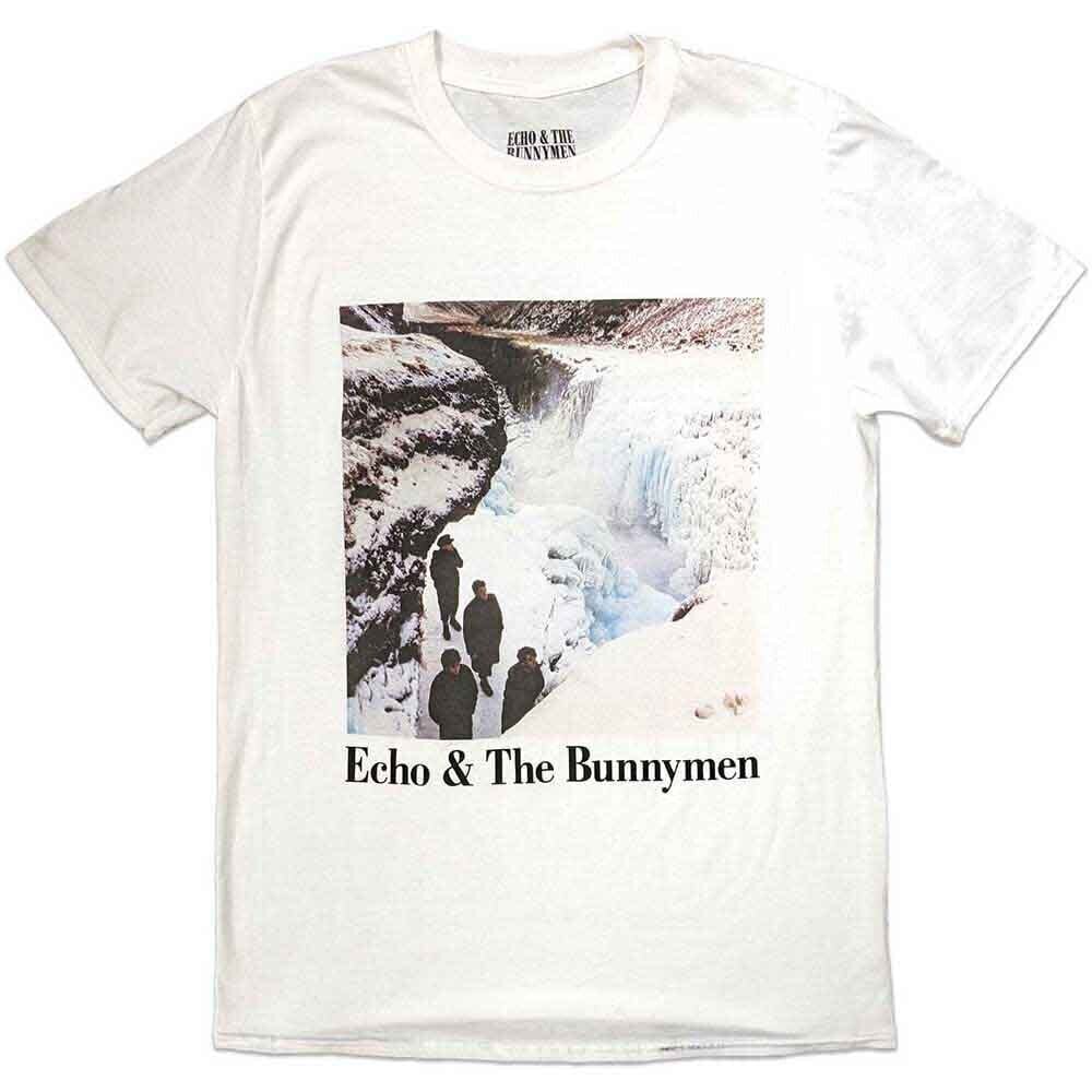 T-shirt Echo & The Bunnymen Porcupine White XL T-shirt