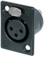 XLR-stik Neutrik NC3 FP-B-1 XLR-stik