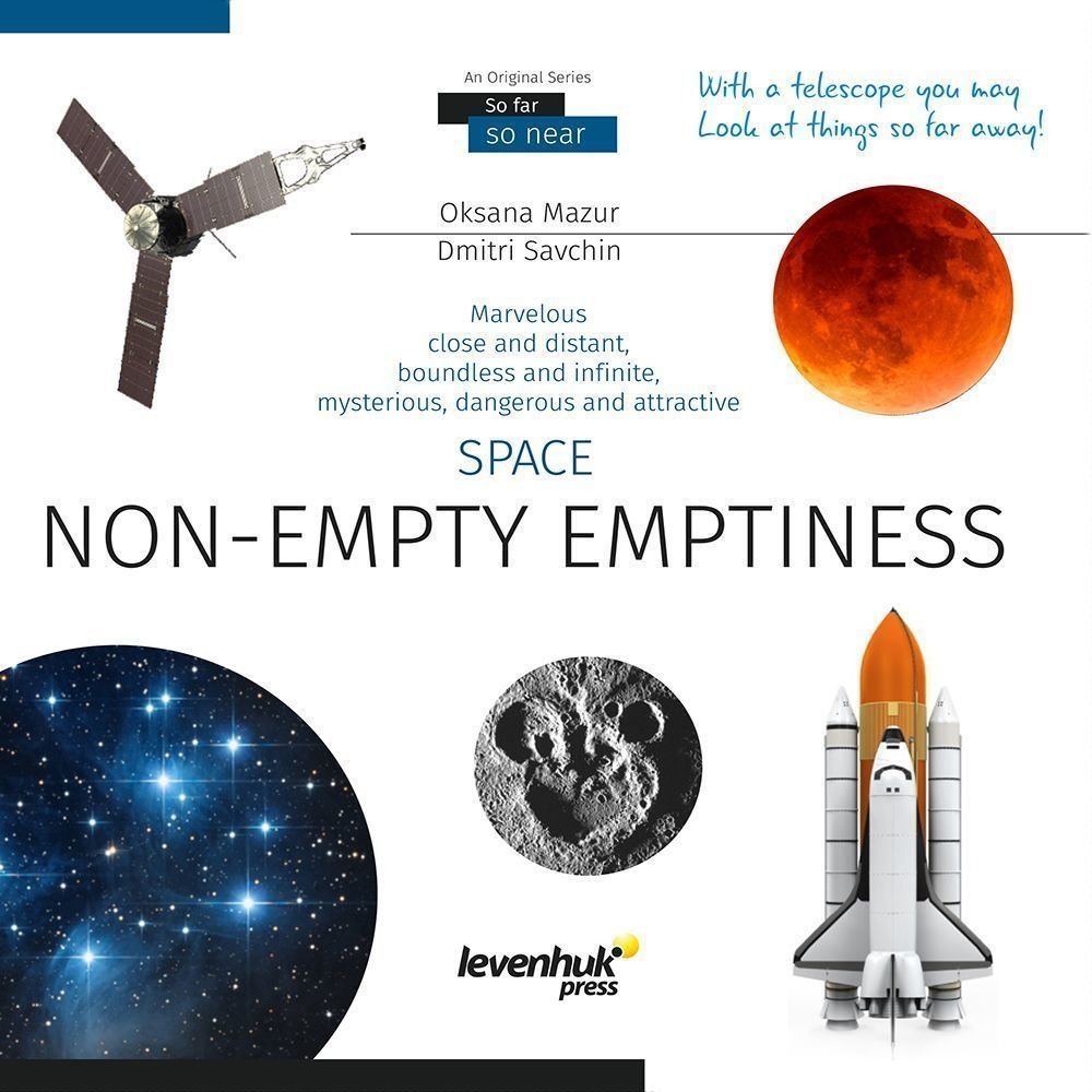 Telescop Levenhuk Space Non-Empty Emptiness Knowledge Book