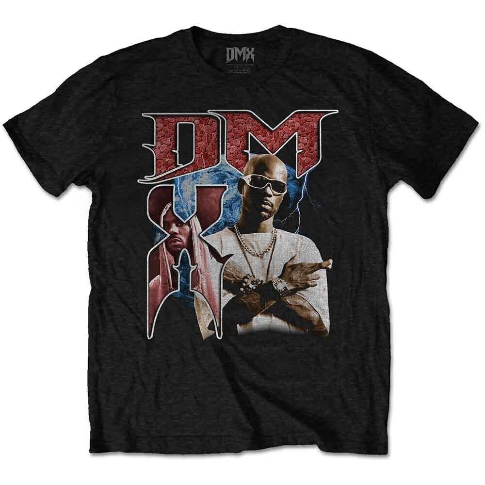 T-Shirt DMX Bootleg Red Black L T-Shirt