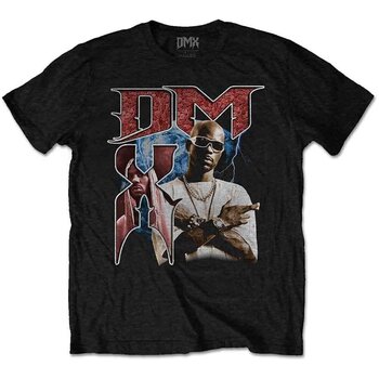 T-Shirt DMX Bootleg Red Black L T-Shirt - 1