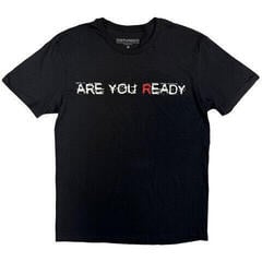 T-shirt Disturbed Are You Ready? (Back Print) Black 2XL T-shirt
