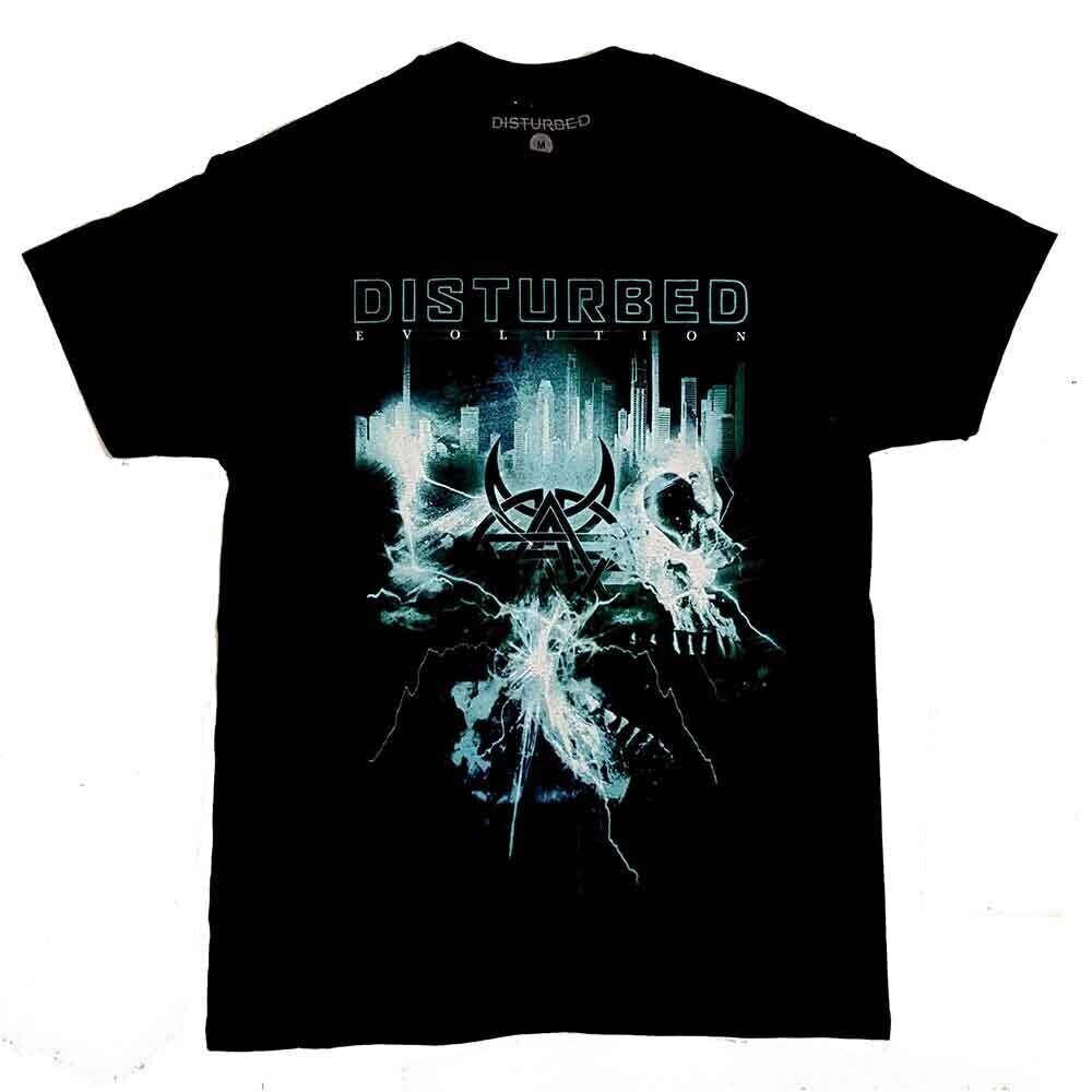 T-shirt Disturbed Apocalypse Date back (Back Print & Ex-Tour) Black S T-shirt