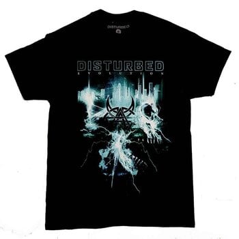 T-Shirt Disturbed Apocalypse Date back (Back Print & Ex-Tour) Black L T-Shirt - 1