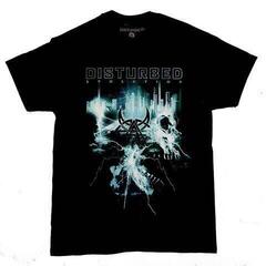 T-särk Disturbed Apocalypse Date back (Back Print & Ex-Tour) Black XL T-särk
