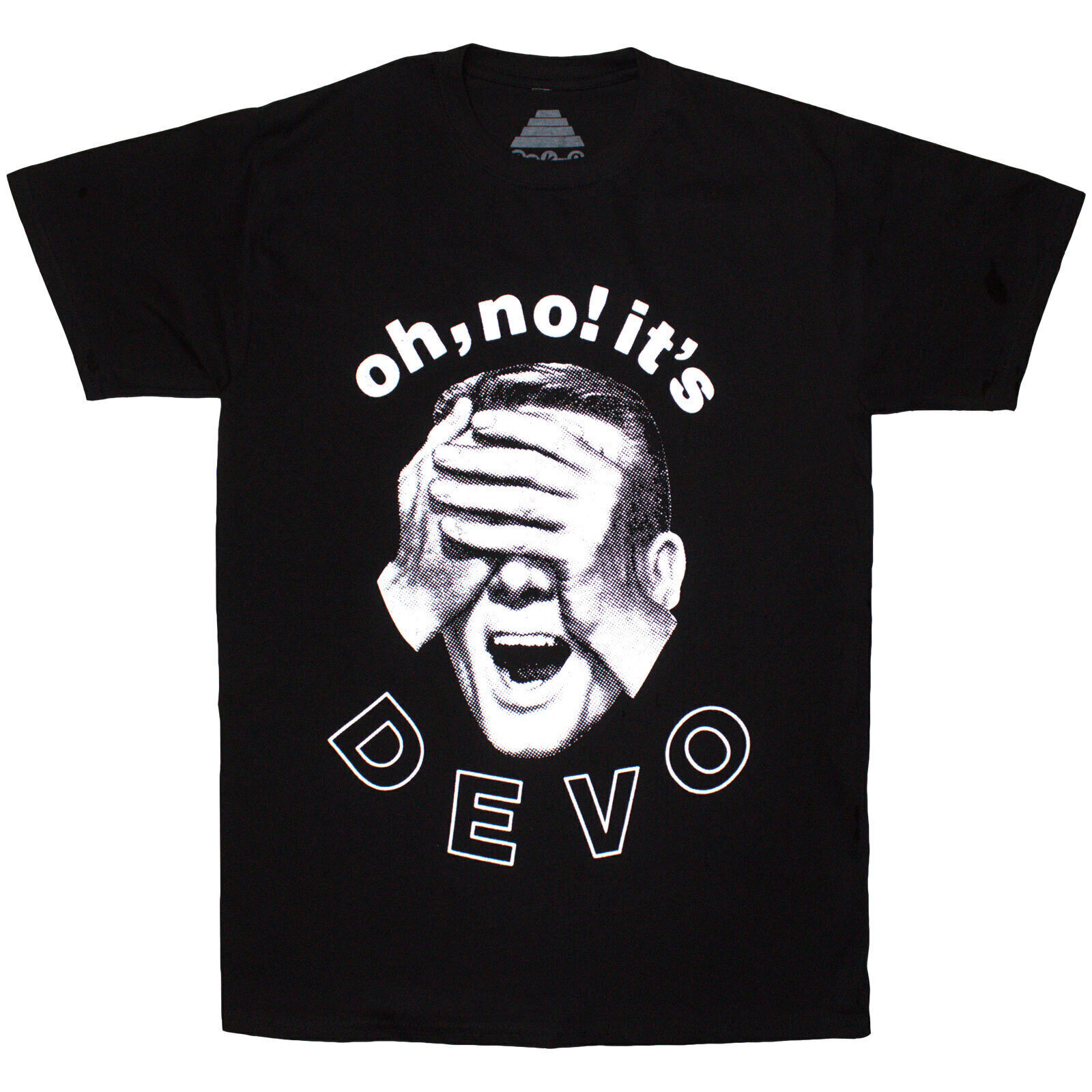 T-shirt Devo Shocked Daddy Black M T-shirt