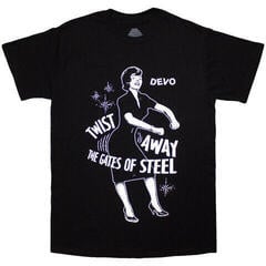 T-Shirt Devo Twist Away Black M T-Shirt