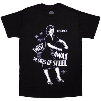 T-shirt Devo Twist Away Black L T-shirt - 1